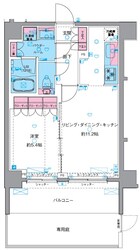 ジェノヴィア南千住Ⅵスカイガーデンの物件間取画像